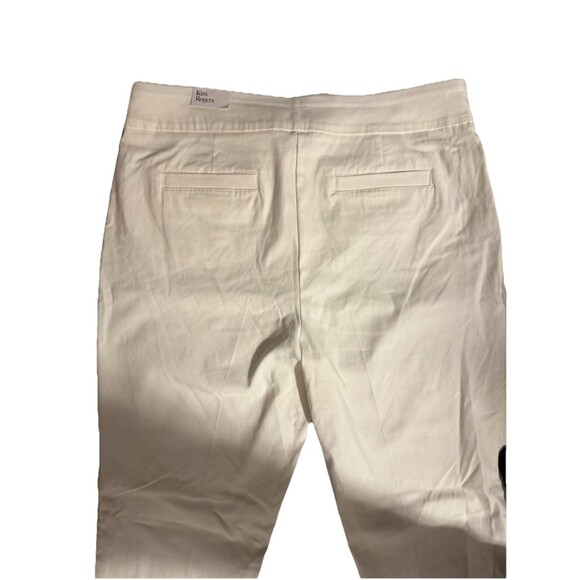 NWT Kim Rogers White Ivory Pants Sz 18W Millennium Tummy Control Stretch Pull On - Picture 8 of 13